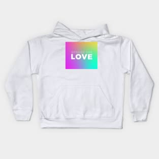 Spread love Kids Hoodie